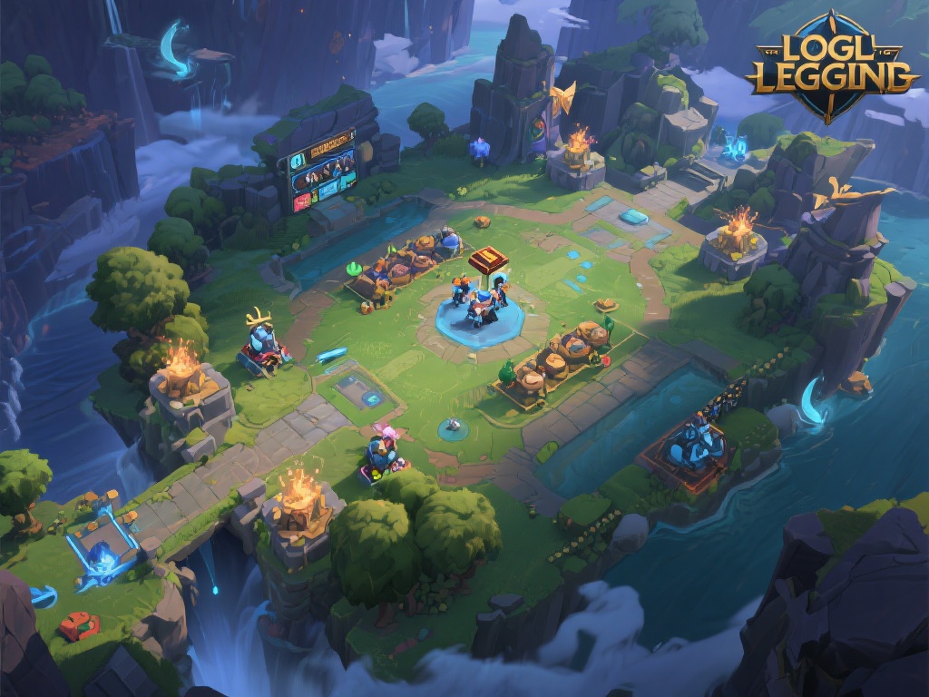 LOL体验服全新地图揭秘,抢先一睹为快! 同时,新地图的资源点争夺也将改变比赛的节